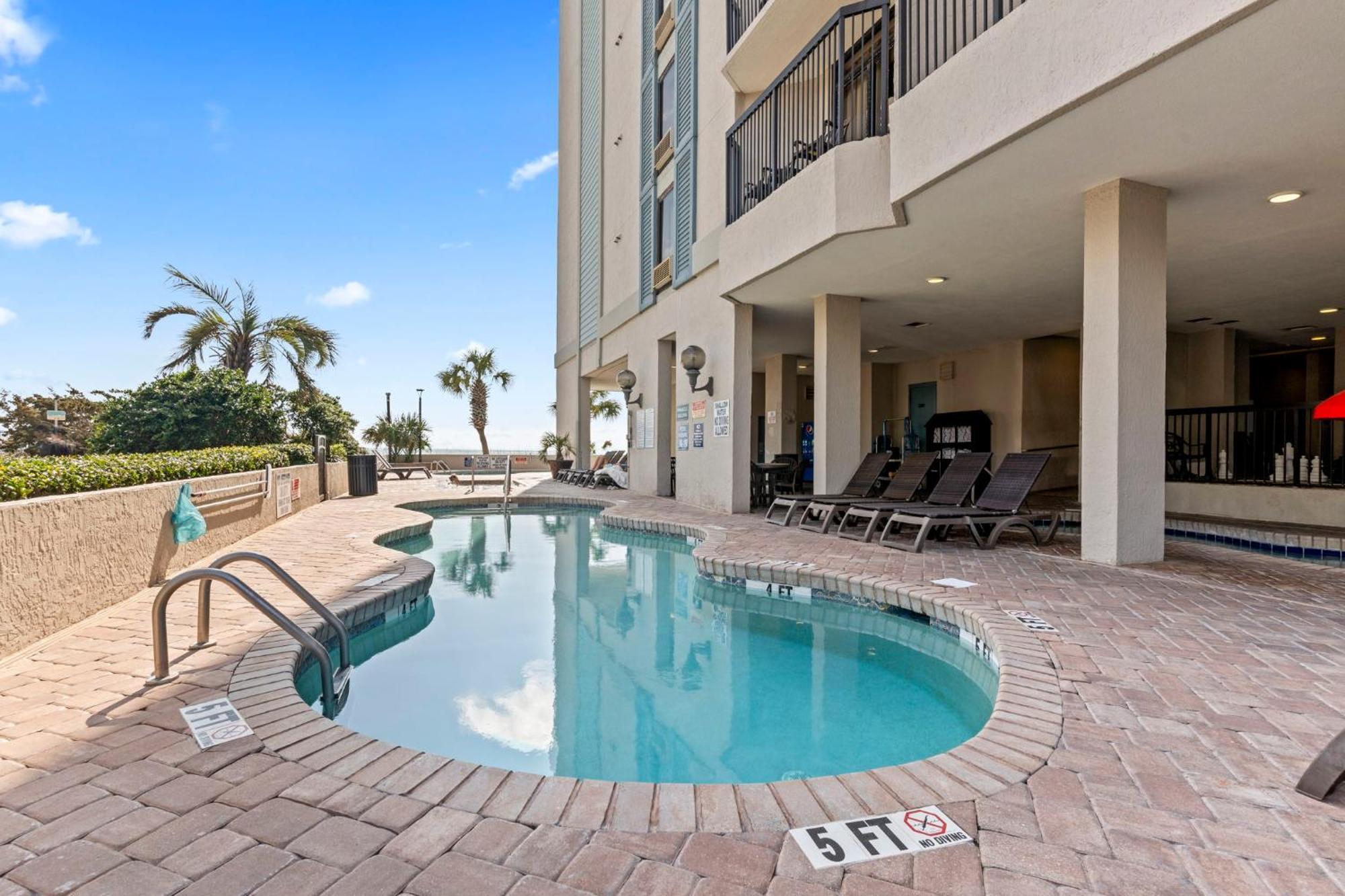 Oceanfront 1Br Suite! Perfect For 8 Guests!- Pinnacle Tower 1456 Myrtle Beach Ngoại thất bức ảnh
